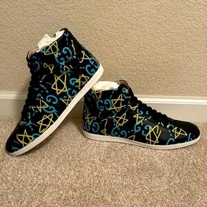 Gucci Ghost Hi Top Sneakers